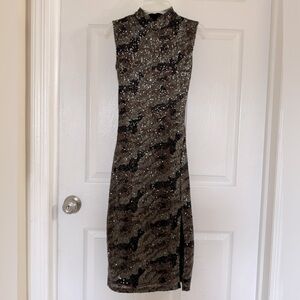 NWOT sequin dress size small